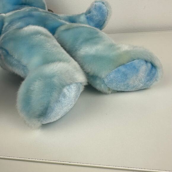 Vintage Ty Beanie Baby 2002 Collection Nipponia Japan Light Blue Teddy Bear 15" - Picture 4 of 8